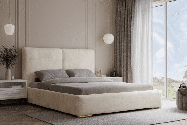 Łóżko Malmo 160x200 ze stelażem