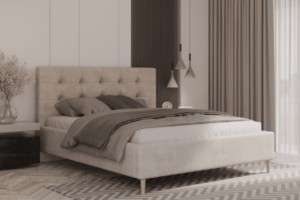 Łóżko Scandi II 120x200 ze stelażem