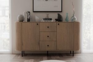 Komoda OLIVIO 2F 3S, Dąb cremona